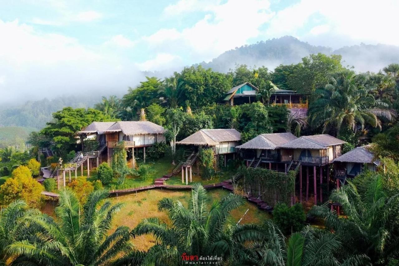 Khao Sok Boutique Camping - Exotic Cliff Camping Hotel Khao Sok National Park Exterior photo